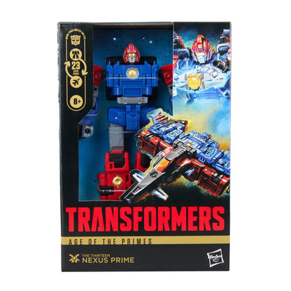 Transformers Generations Age Of The Primes Voyager Class Action Figure - Nexus Prime