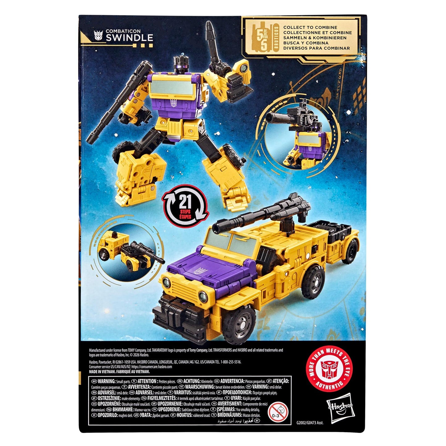 *PRE-ORDER Transformers Age Of The Primes Voyager Class Action Figure - Swindle