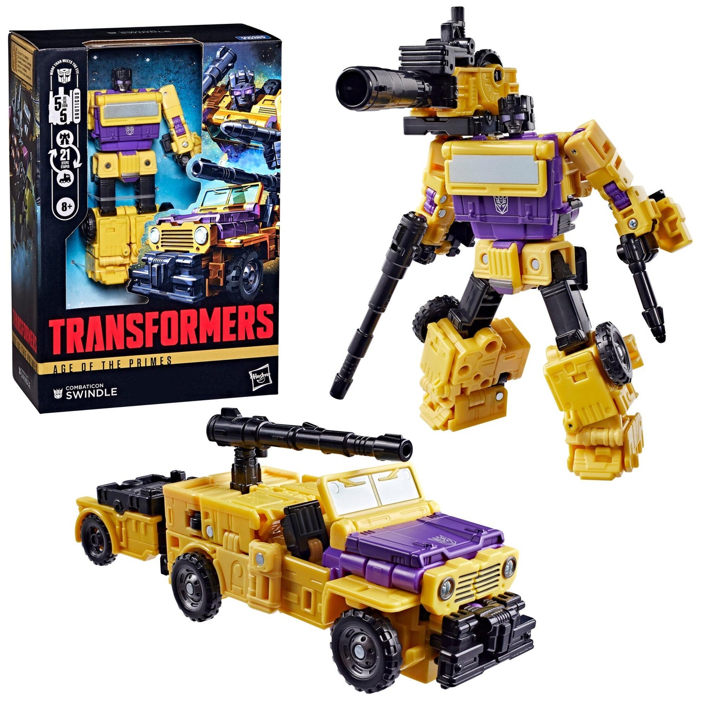 *PRE-ORDER Transformers Age Of The Primes Voyager Class Action Figure - Swindle