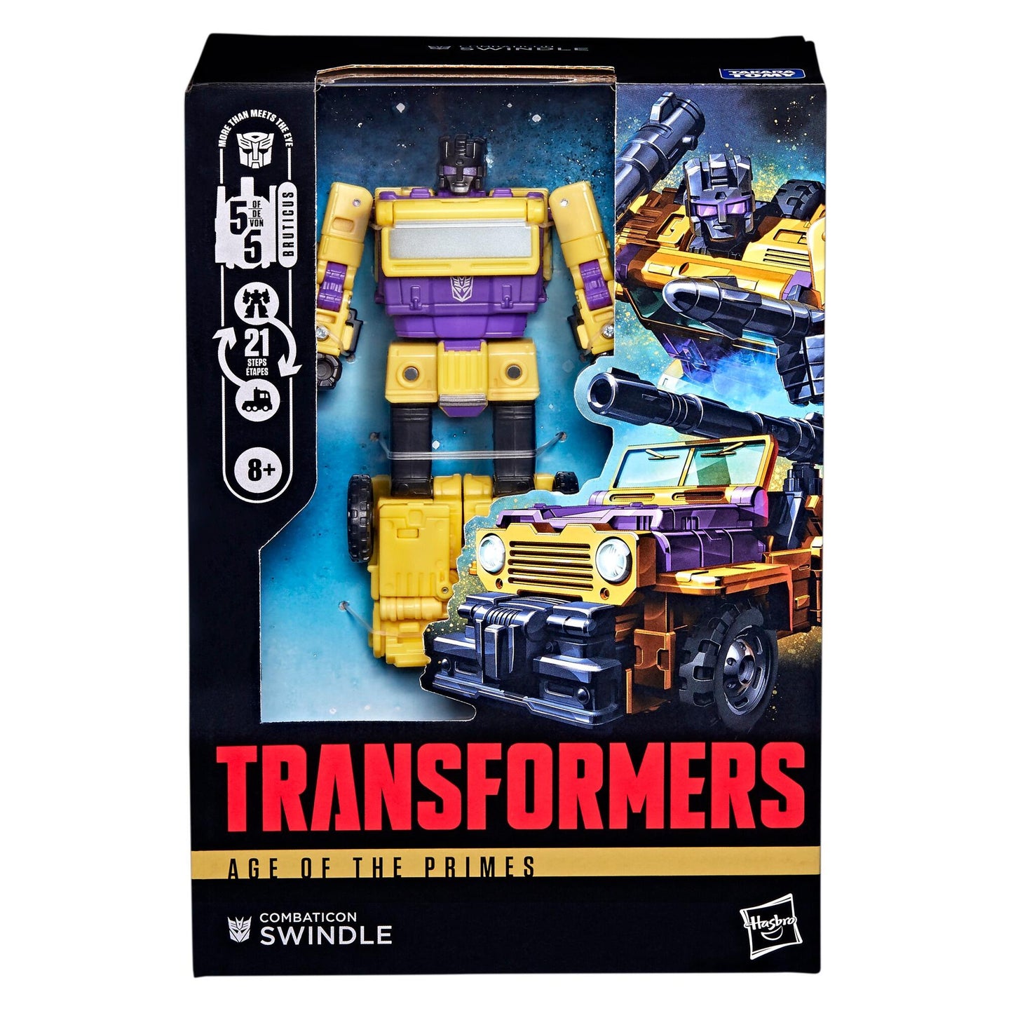 *PRE-ORDER Transformers Age Of The Primes Voyager Class Action Figure - Swindle