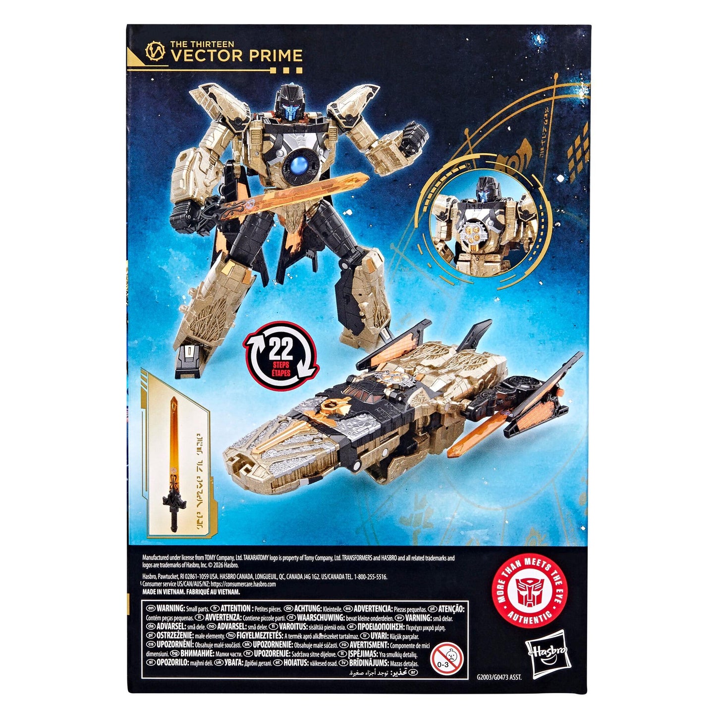 *PRE-ORDER Transformers Age Of The Primes Voyager Class Action Figure - Vector Prime