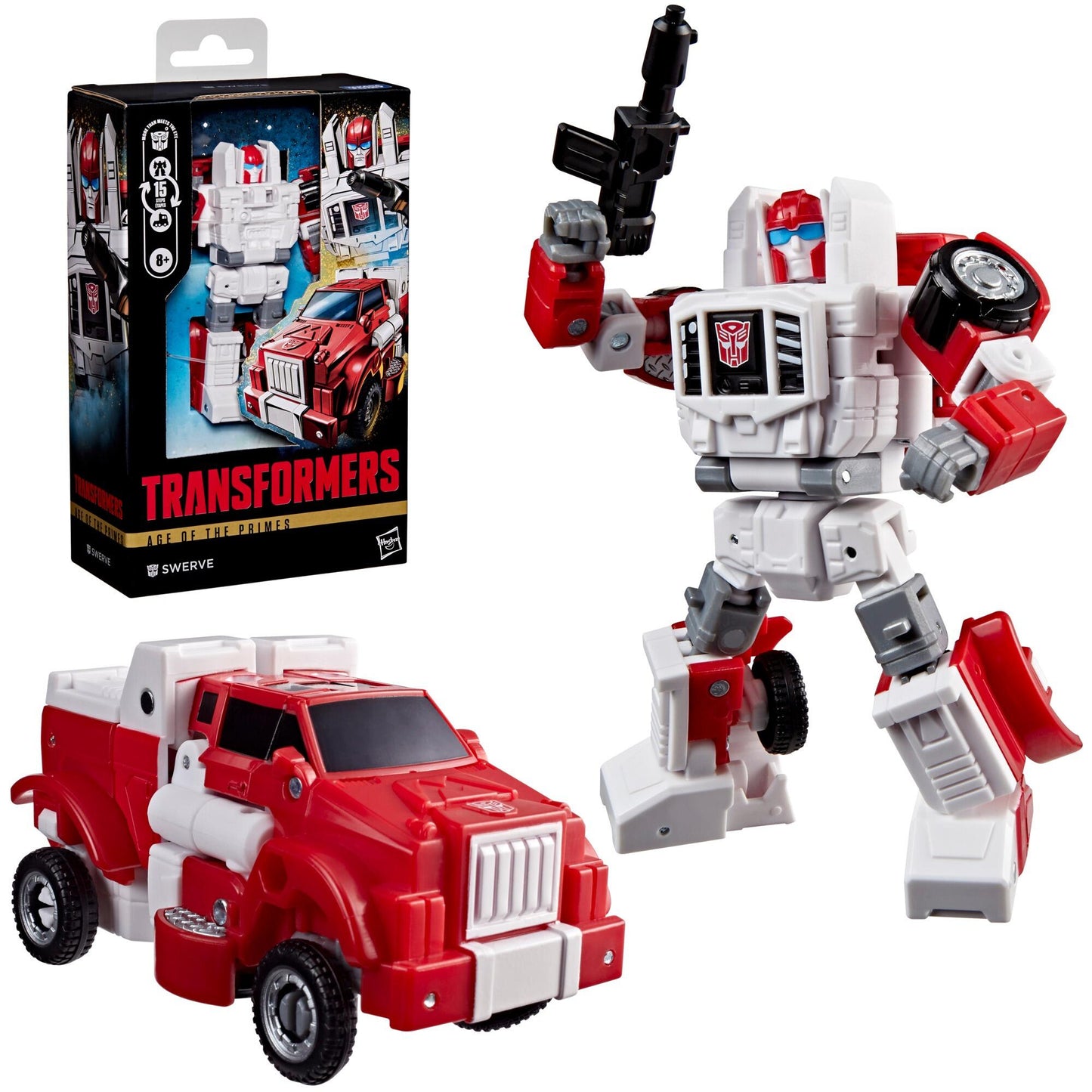 Transformers Generations Age Of The Primes Deluxe Class Action Figure - Swerve