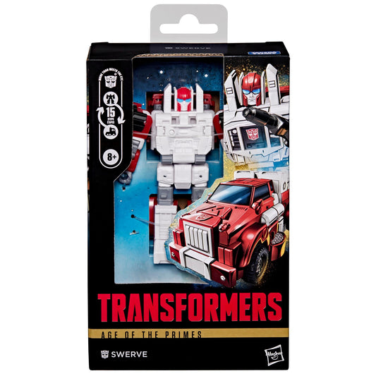 Transformers Generations Age Of The Primes Deluxe Class Action Figure - Swerve
