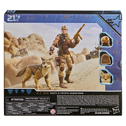 *PRE-ORDER G.I. Joe Classified Series Action Figure 2 Pack - Dusty & Coyote Sandstorm