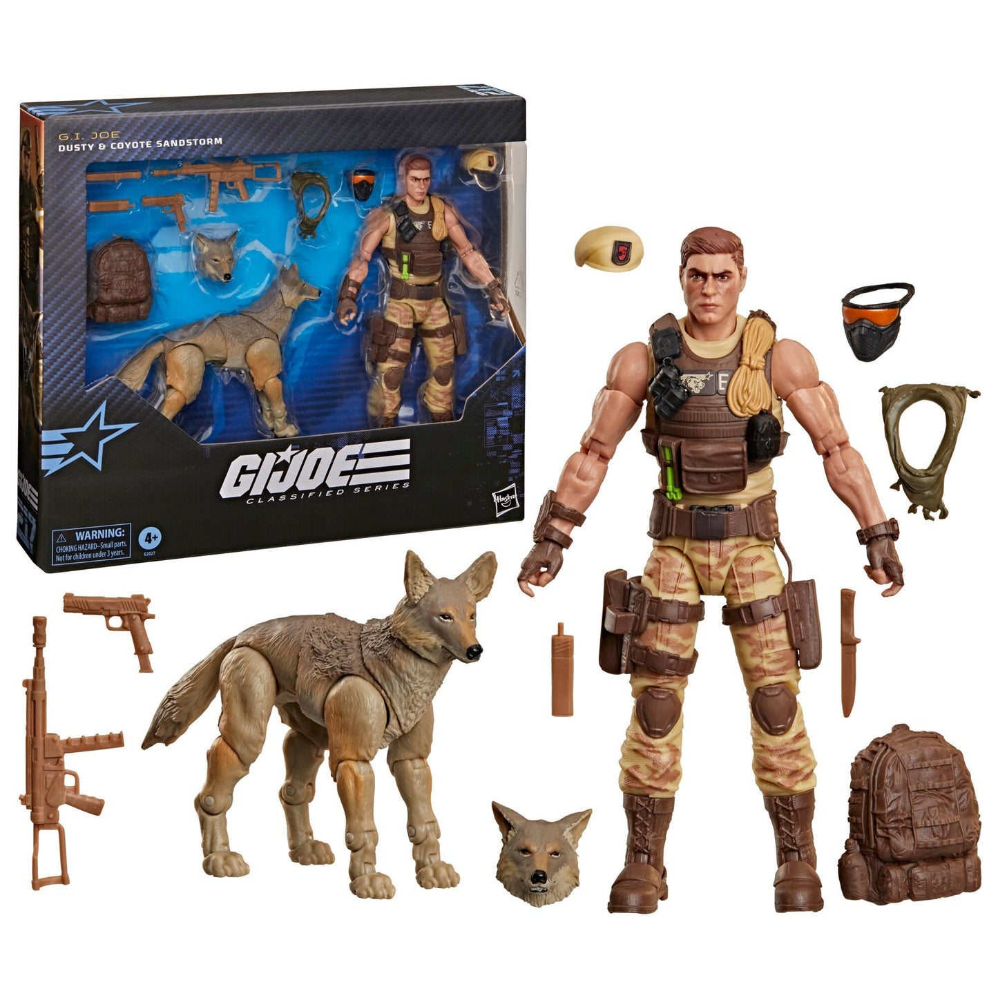 *PRE-ORDER G.I. Joe Classified Series Action Figure 2 Pack - Dusty & Coyote Sandstorm