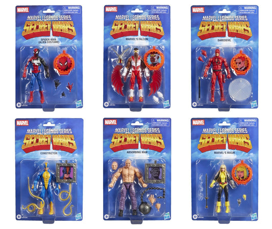 *PRE-ORDER Marvel Legends Comic Secret Wars 6 Inch Action Figure Wave 2 - Set of 6