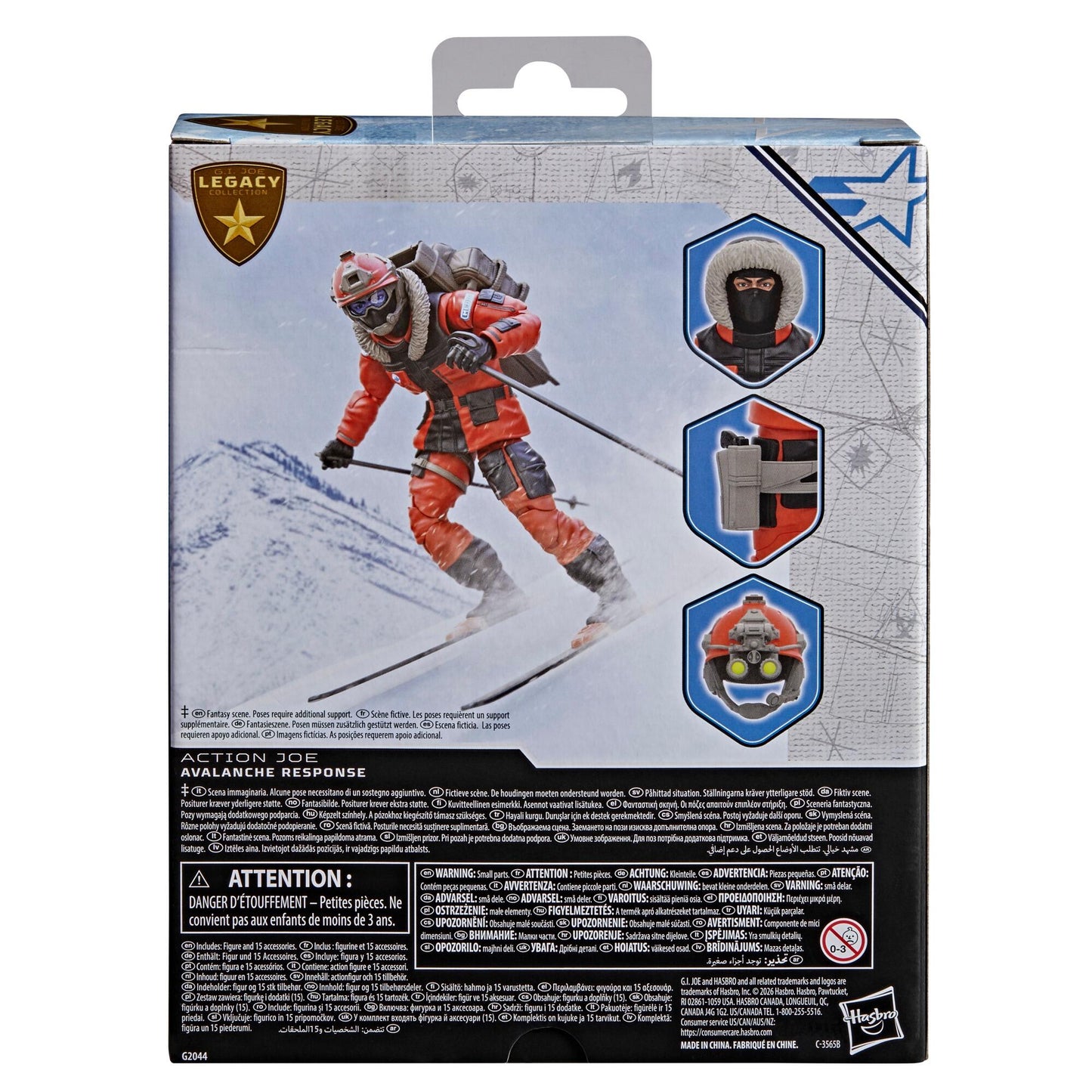 *PRE-ORDER G.I. Joe Classified Series Deluxe Action Figure - Avalanche Response Action Joe (Legacy Collection)
