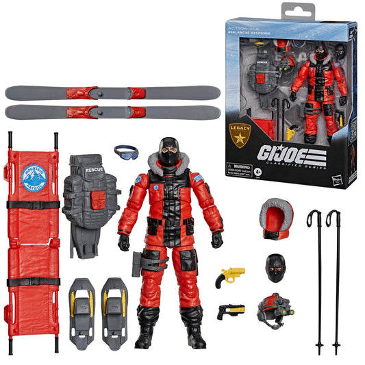*PRE-ORDER G.I. Joe Classified Series Deluxe Action Figure - Avalanche Response Action Joe (Legacy Collection)