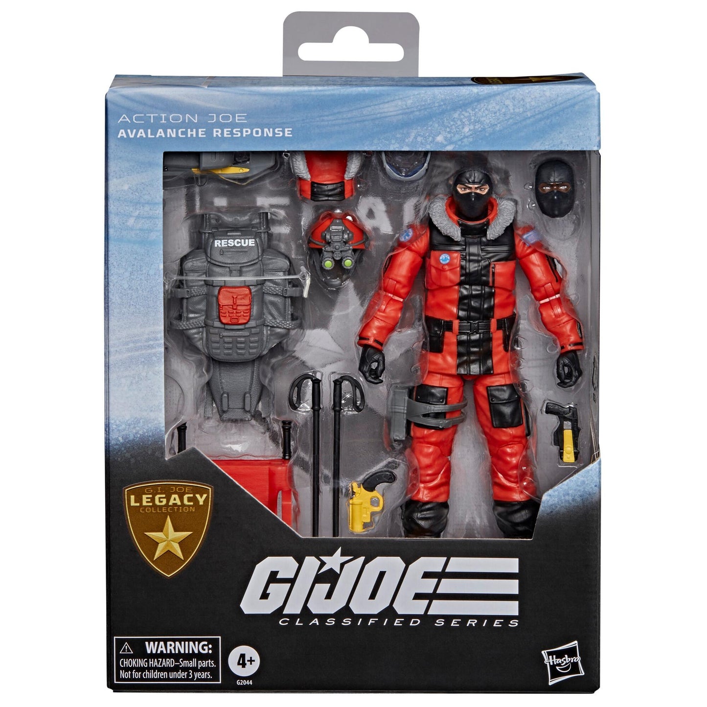 *PRE-ORDER G.I. Joe Classified Series Deluxe Action Figure - Avalanche Response Action Joe (Legacy Collection)