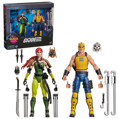 *PRE-ORDER G.I. Joe Classified Series Action Figure 2 Pack - Scarlett & T'Jbang