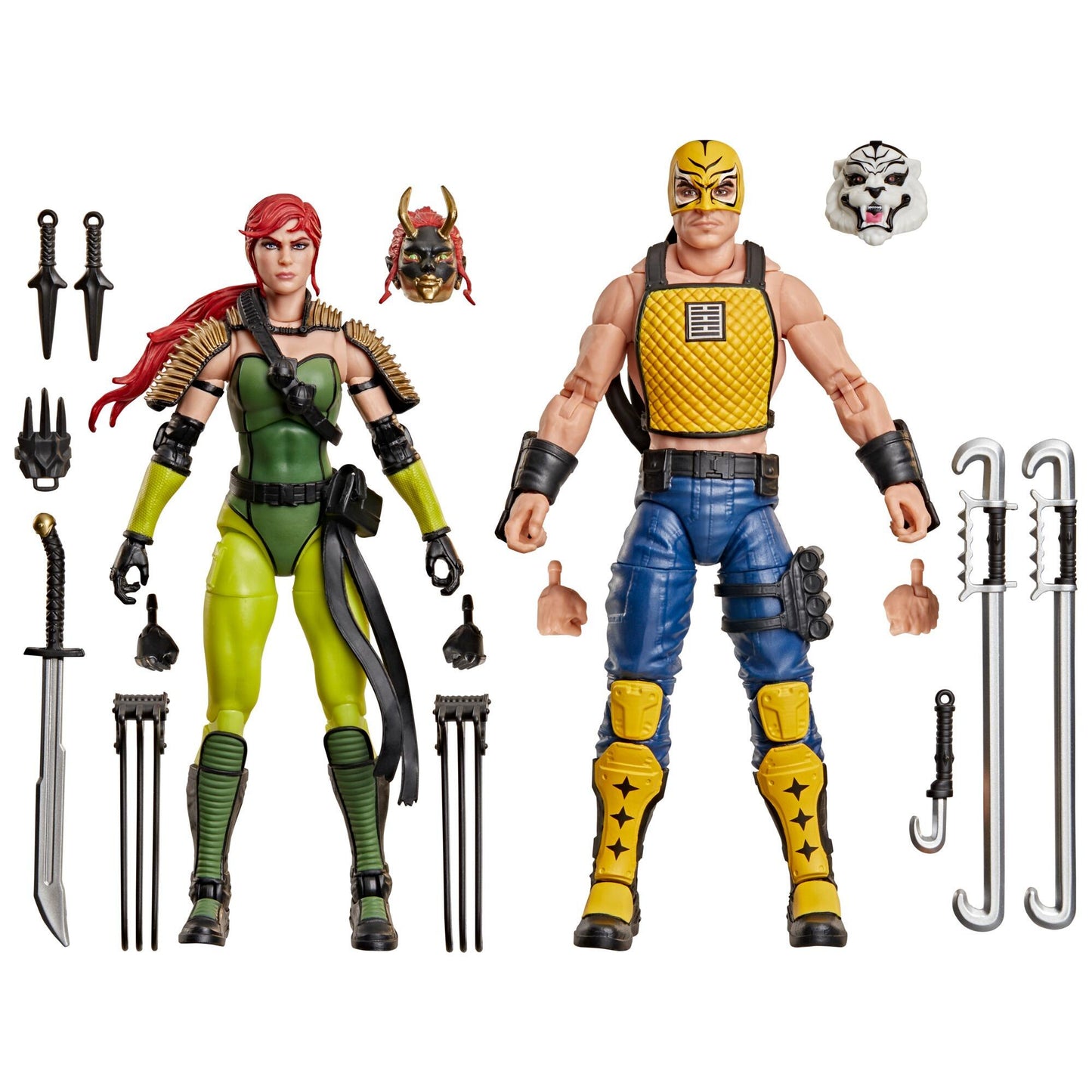 *PRE-ORDER G.I. Joe Classified Series Action Figure 2 Pack - Scarlett & T'Jbang