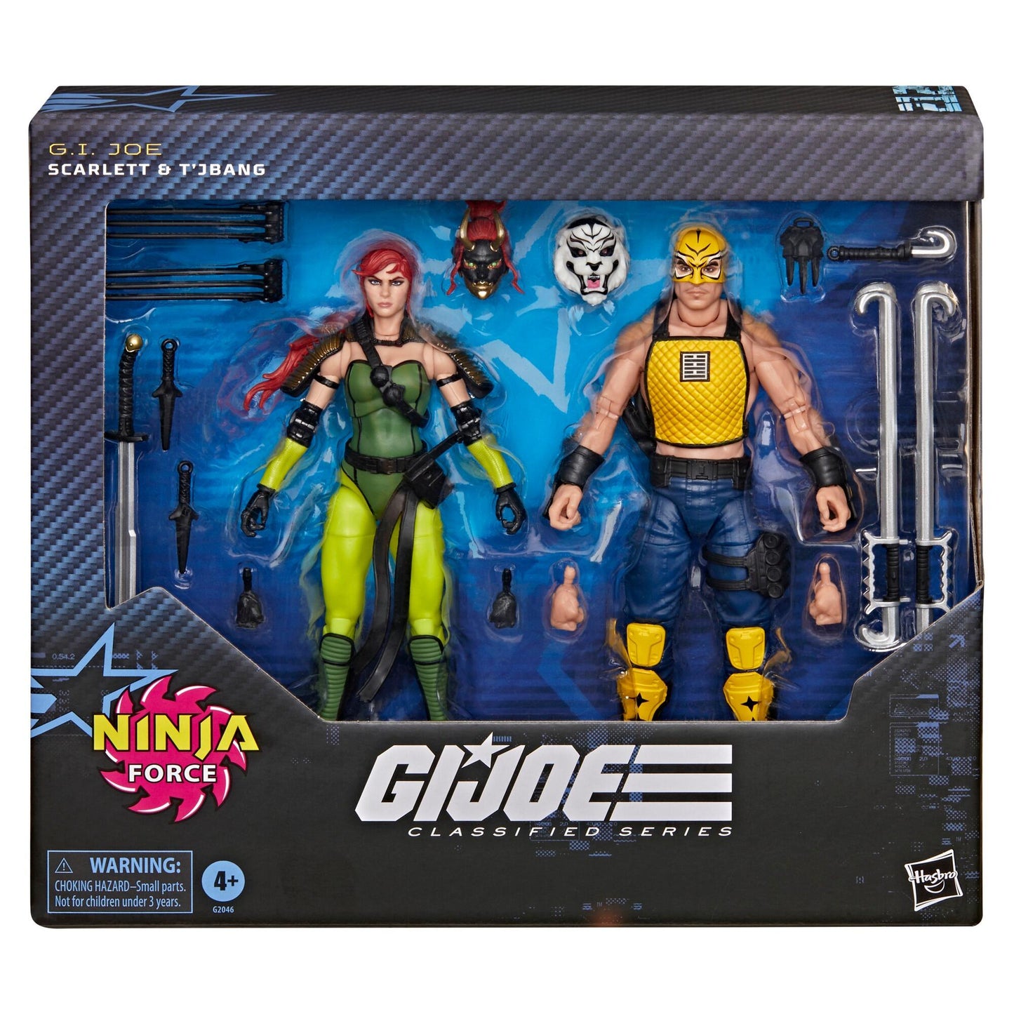 *PRE-ORDER G.I. Joe Classified Series Action Figure 2 Pack - Scarlett & T'Jbang