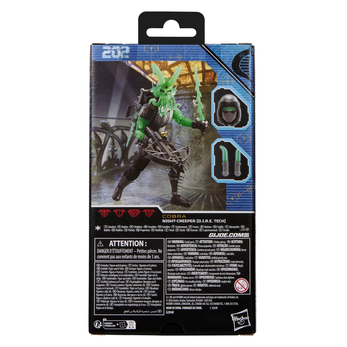 G.I. Joe Classified Series Action Figure - Night Creeper (D.I.R.E. Tech)