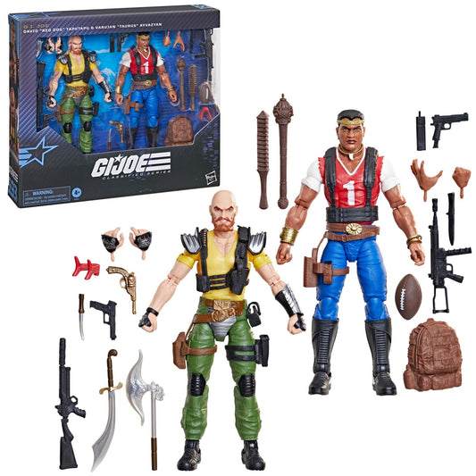 G.I. Joe Classified Series Action Figure 2 Pack - David "Red Dog" Taputapu & Varujan "Taurus" Ayvazyan