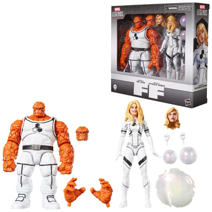 *PRE-ORDER Marvel Legends 6 Inch Action Figure 2 Pack - The Thing & Invisible Woman (Future Foundation)