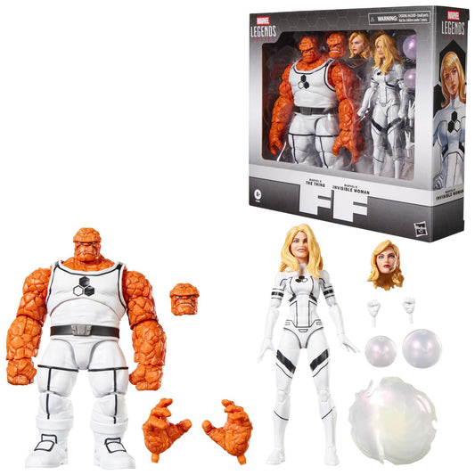 *PRE-ORDER Marvel Legends 6 Inch Action Figure 2 Pack - The Thing & Invisible Woman (Future Foundation)