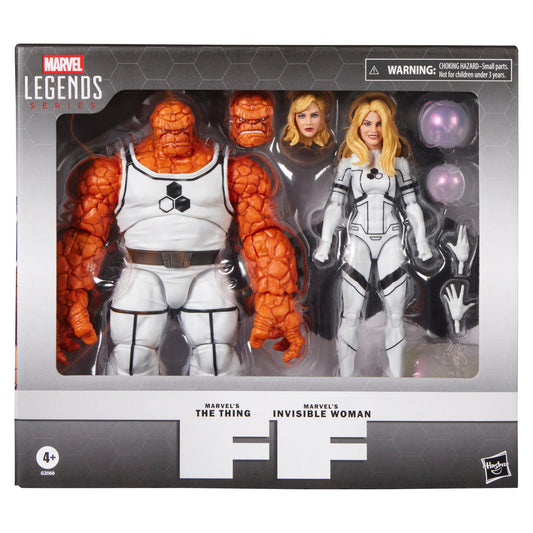 *PRE-ORDER Marvel Legends 6 Inch Action Figure 2 Pack - The Thing & Invisible Woman (Future Foundation)