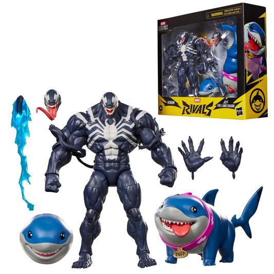 *PRE-ORDER Marvel Legends Gamerverse 6 Inch Action Figure 2 Pack - Venom & Jeff The Land Shark (Rivals)