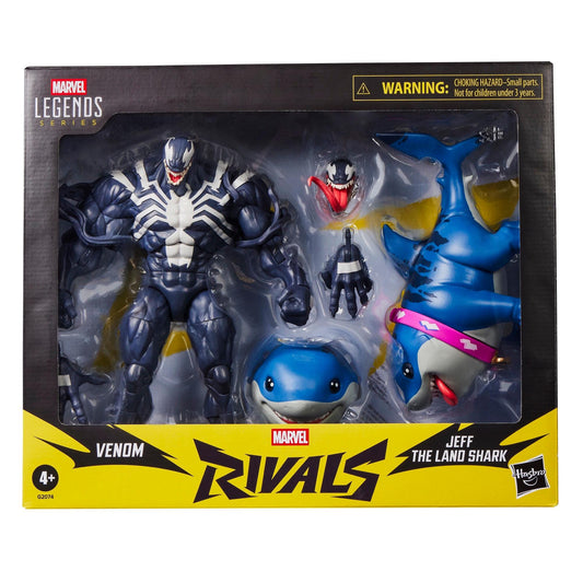*PRE-ORDER Marvel Legends Gamerverse 6 Inch Action Figure 2 Pack - Venom & Jeff The Land Shark (Rivals)