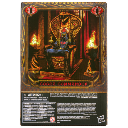 *PRE-ORDER G.I. Joe Classified Series 6 Inch Scale Action Figure - Cobra Commander & Throne