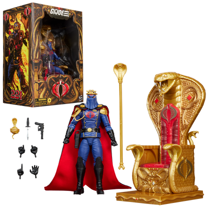 *PRE-ORDER G.I. Joe Classified Series 6 Inch Scale Action Figure - Cobra Commander & Throne