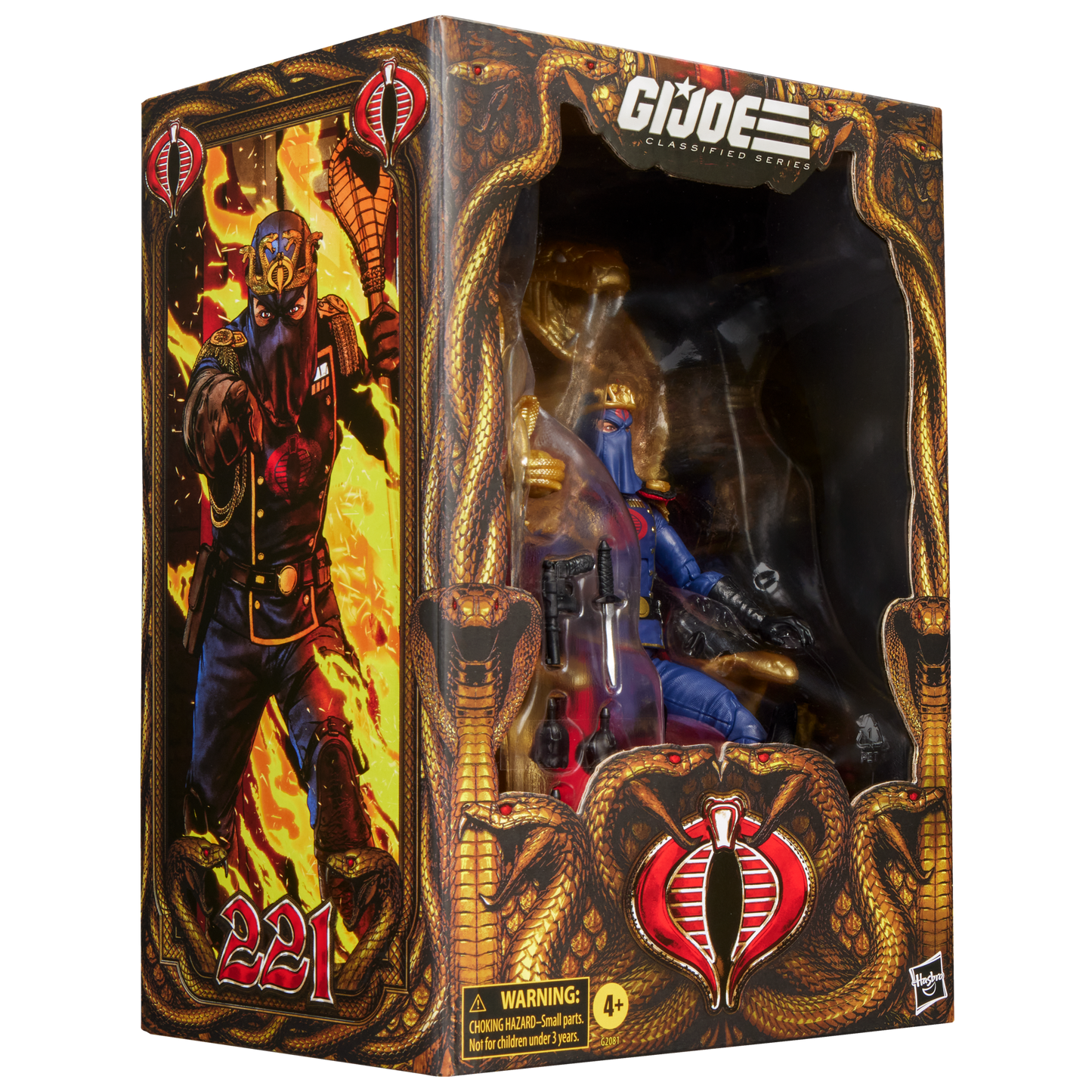 *PRE-ORDER G.I. Joe Classified Series 6 Inch Scale Action Figure - Cobra Commander & Throne