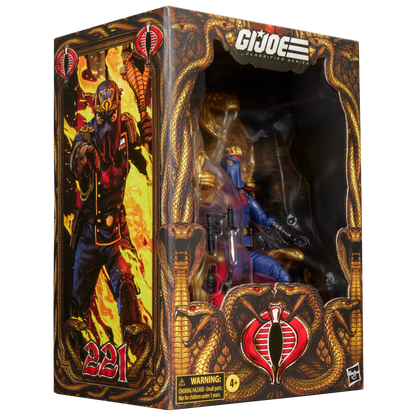 *PRE-ORDER G.I. Joe Classified Series 6 Inch Scale Action Figure - Cobra Commander & Throne
