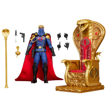 *PRE-ORDER G.I. Joe Classified Series 6 Inch Scale Action Figure - Cobra Commander & Throne