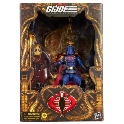*PRE-ORDER G.I. Joe Classified Series 6 Inch Scale Action Figure - Cobra Commander & Throne