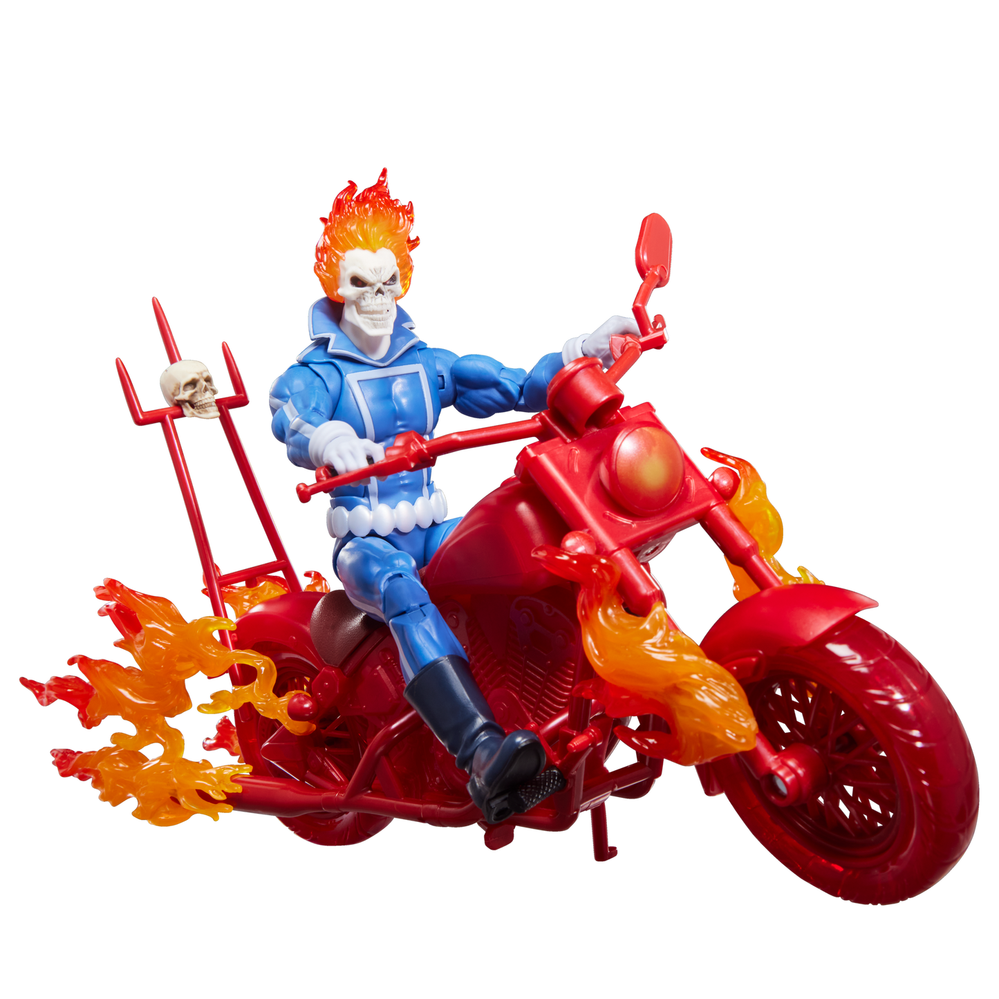Marvel Legends 6 Inch Action Figure - Johnny Blaze Ghost Rider w/ Motorcycle