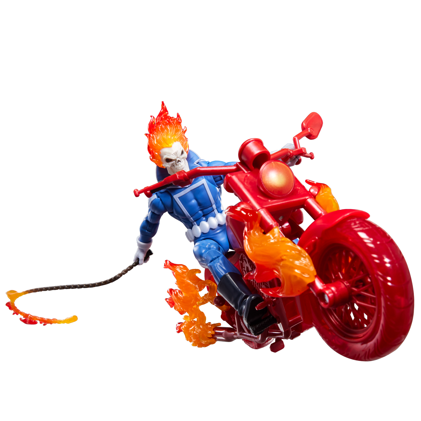 Marvel Legends 6 Inch Action Figure - Johnny Blaze Ghost Rider w/ Motorcycle