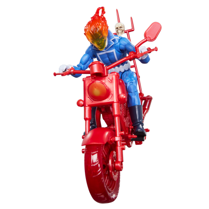 Marvel Legends 6 Inch Action Figure - Johnny Blaze Ghost Rider w/ Motorcycle