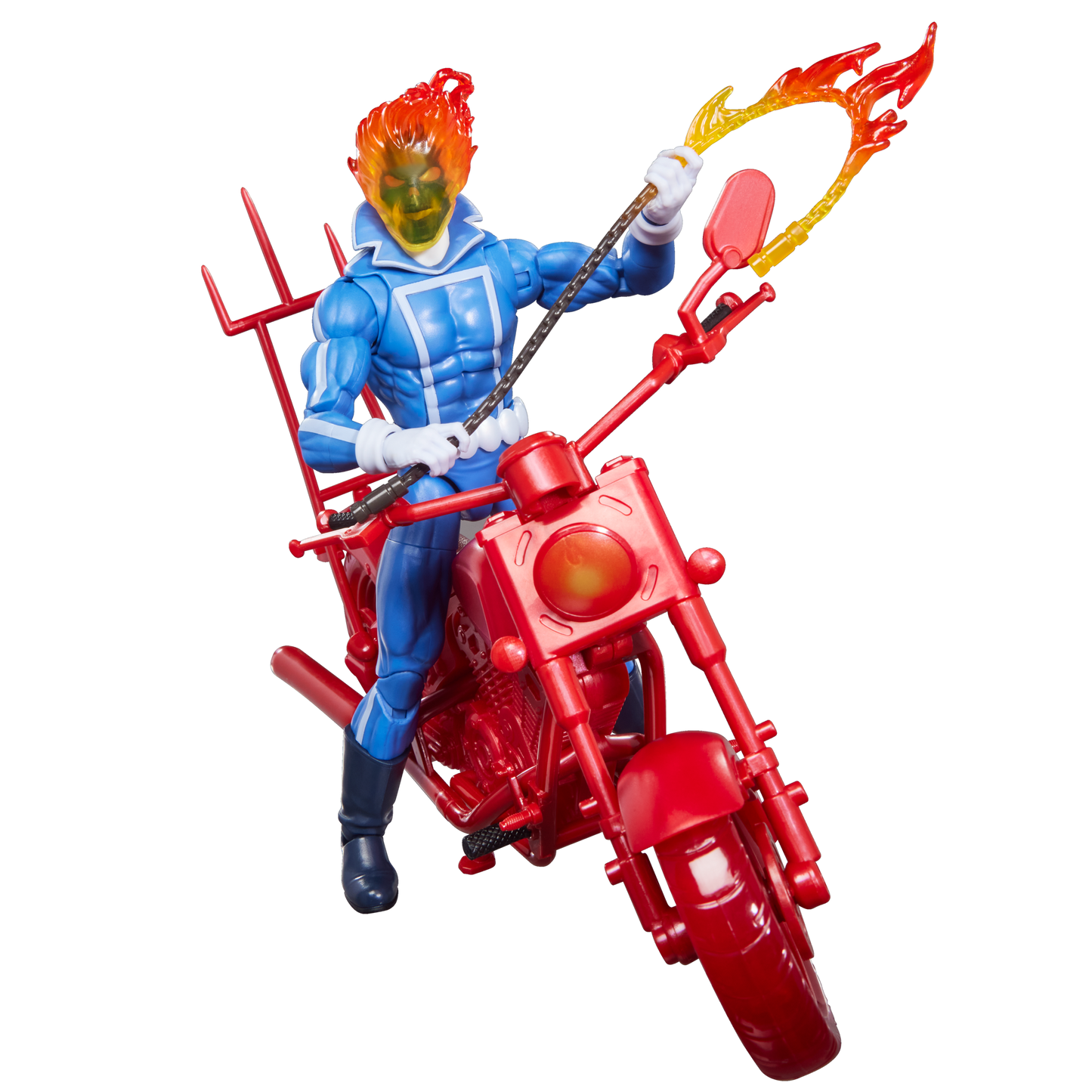 Marvel Legends 6 Inch Action Figure - Johnny Blaze Ghost Rider w/ Motorcycle