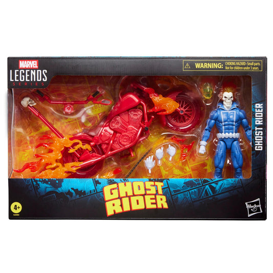 Marvel Legends 6 Inch Action Figure - Johnny Blaze Ghost Rider w/ Motorcycle
