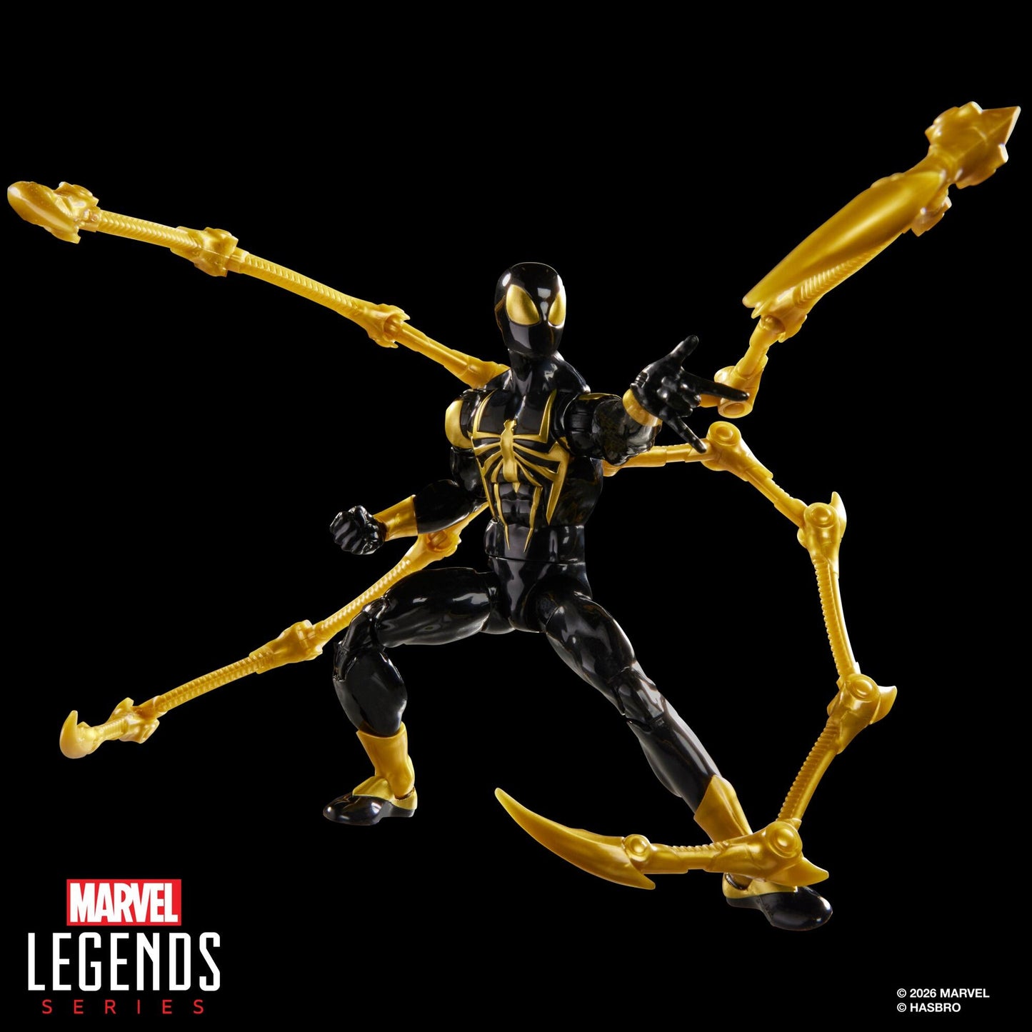 Marvel Legends Spider-Man 6 Inch Exclusive Action Figure - Iron Spider (Aaron Davis)