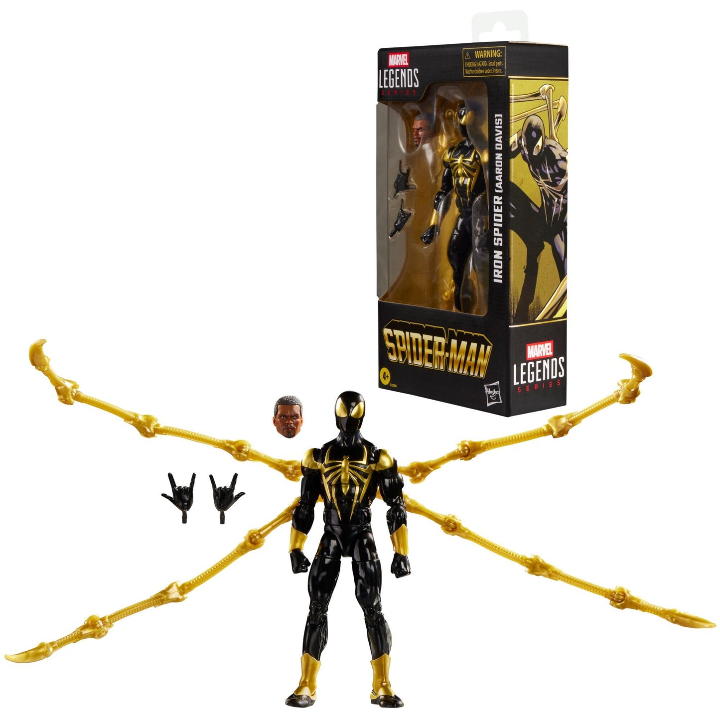 Marvel Legends Spider-Man 6 Inch Exclusive Action Figure - Iron Spider (Aaron Davis)