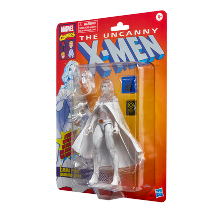 Marvel Legends X-Men Retro Exclusive 6 Inch Action Figure - Emma Frost (Diamond Form)
