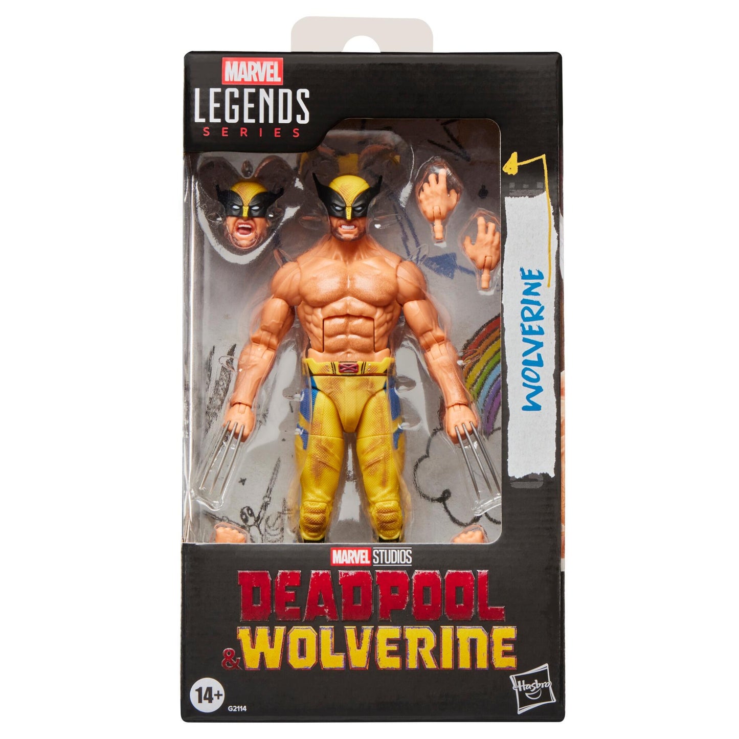 *PRE-ORDER Marvel Legends Deadpool & Wolverine Exclusive 6 Inch Action Figure - Wolverine (Shirtless)