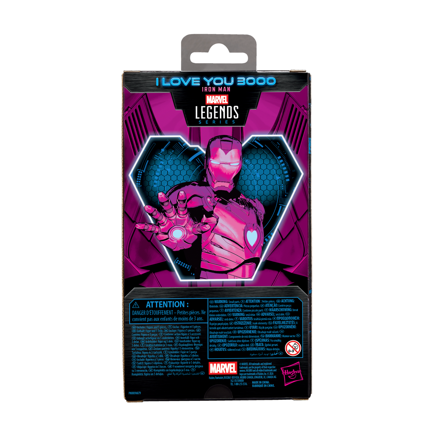 Marvel Legends 6 Inch Action Figure - Iron Man (I Love You 3000)