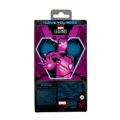 Marvel Legends 6 Inch Action Figure - Iron Man (I Love You 3000)
