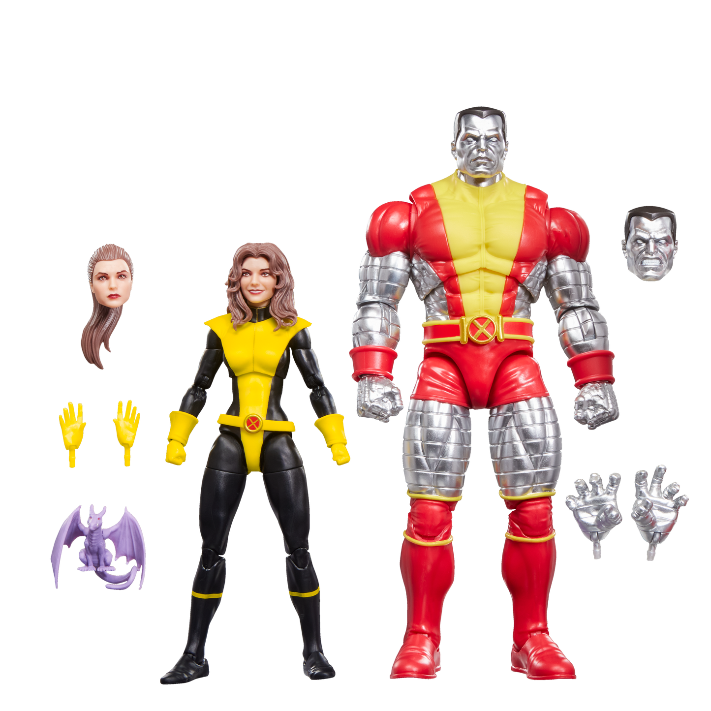 Marvel Legends X-Men 6 Inch Action Figure 2 Pack - Colossus & Kitty Pryde