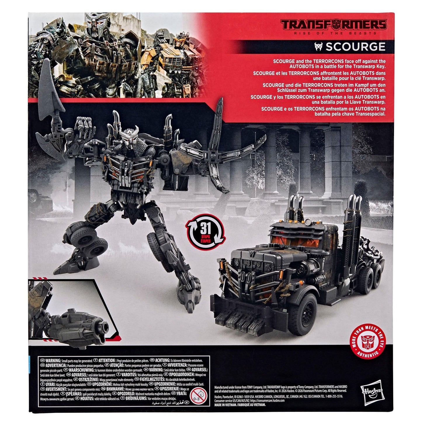 *PRE-ORDER Transformers Studio Series Leader Class Action Figure - Scourge