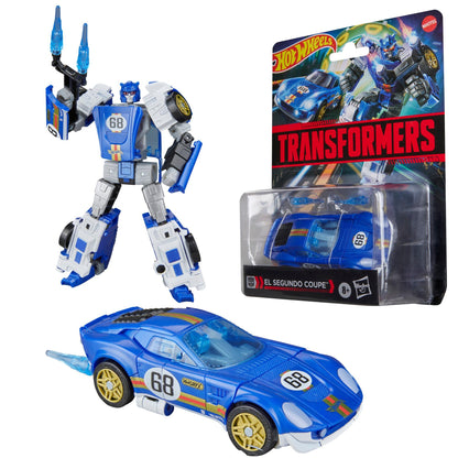 *PRE-ORDER Transformers X Hot Wheels Collab Action Figure - El Segundo Coupe