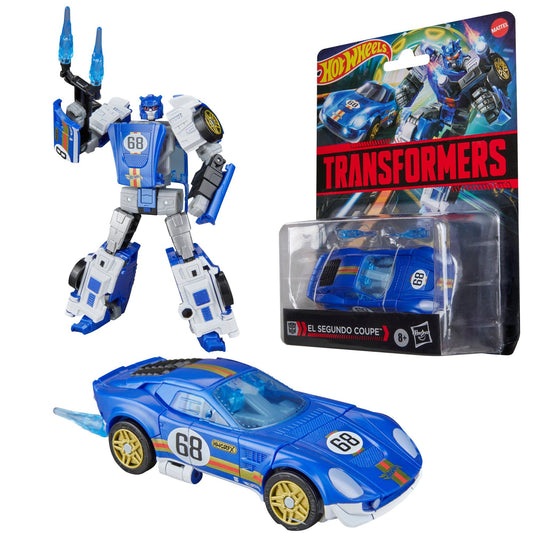 *PRE-ORDER Transformers X Hot Wheels Collab Action Figure - El Segundo Coupe