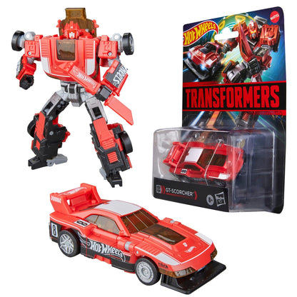 *PRE-ORDER Transformers X Hot Wheels Collab Action Figure - GT-Scorcher