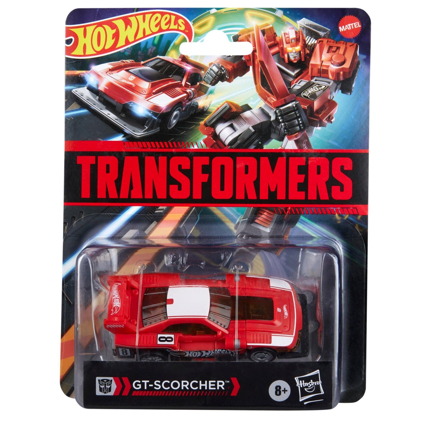 *PRE-ORDER Transformers X Hot Wheels Collab Action Figure - GT-Scorcher