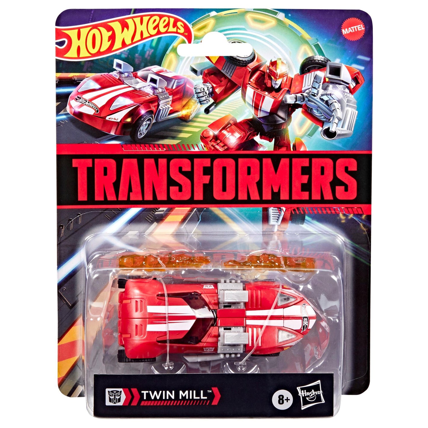 *PRE-ORDER Transformers X Hot Wheels Collab Exclusive Action Figure - Twin Mill