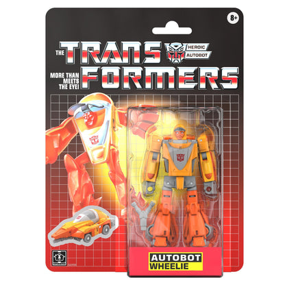 *PRE-ORDER Transformers Retro Inspired Deluxe Class Exclusive Action Figure - Autobot Wheelie