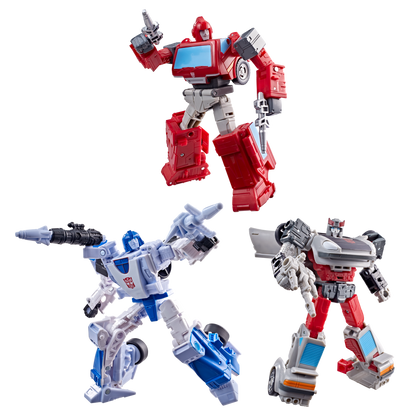 *PRE-ORDER Transformers Age Of The Primes Action Figure 3 Pack - Autobot Mirage, Ironhide & Bluestreak