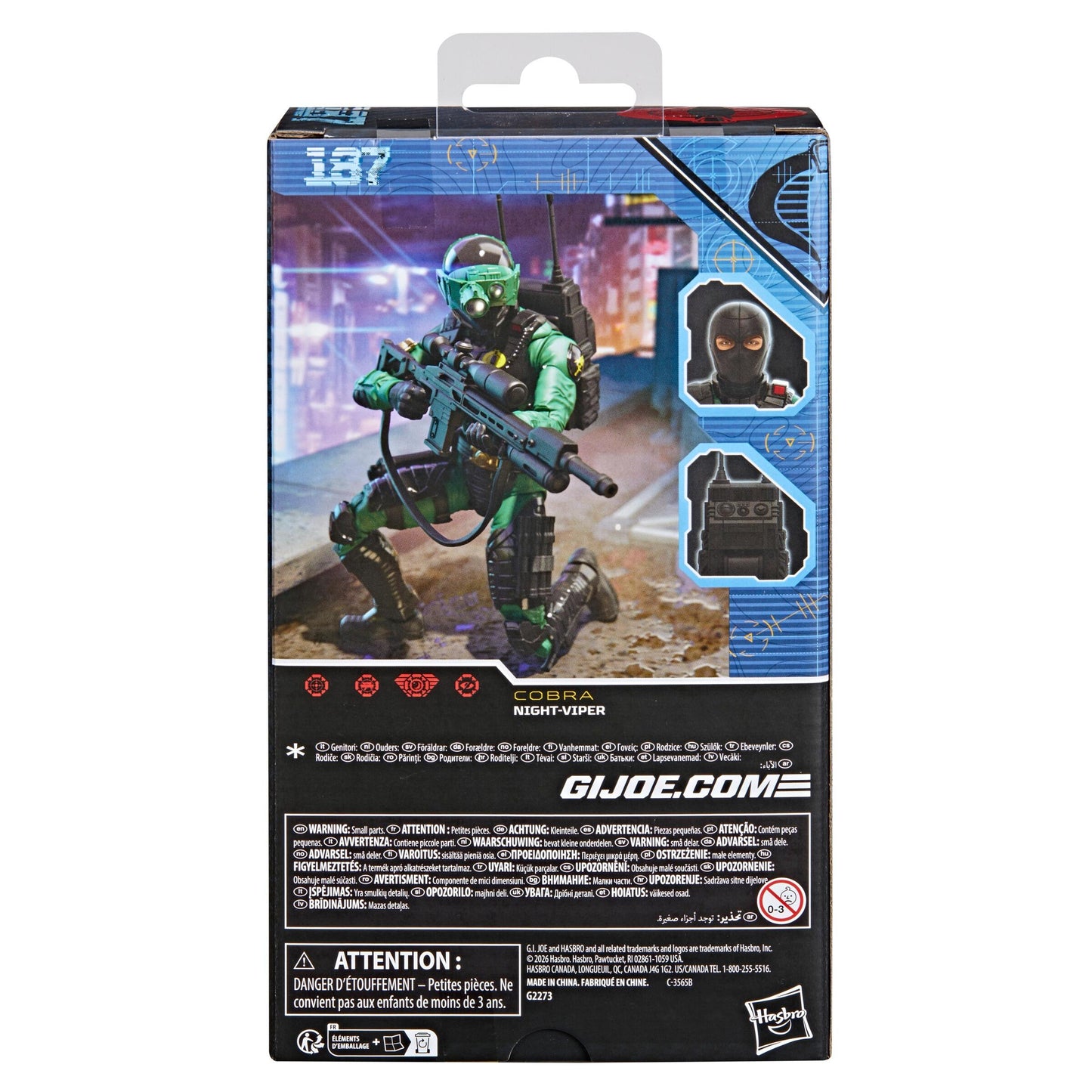 G.I. Joe Classified Series Action Figure - Cobra Night Viper